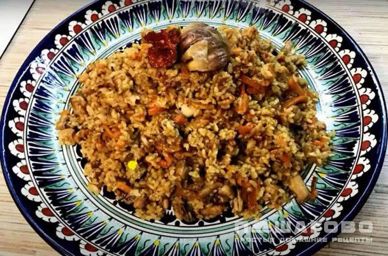 Плов из утки