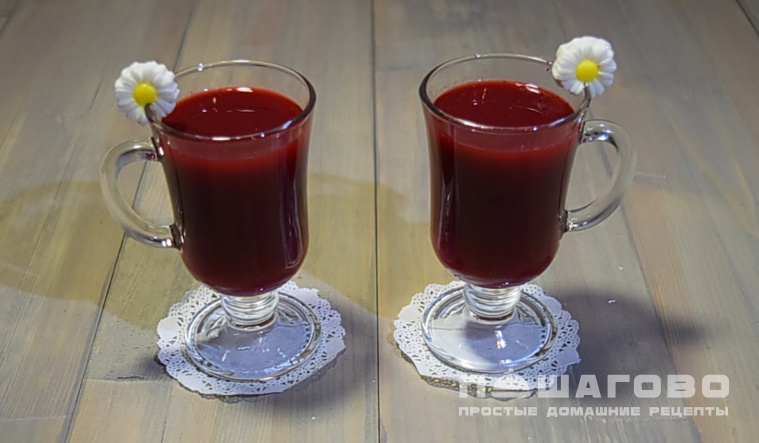 Морс ягодный