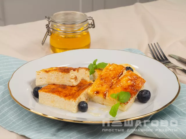Полезная запеканка ПП на молоке