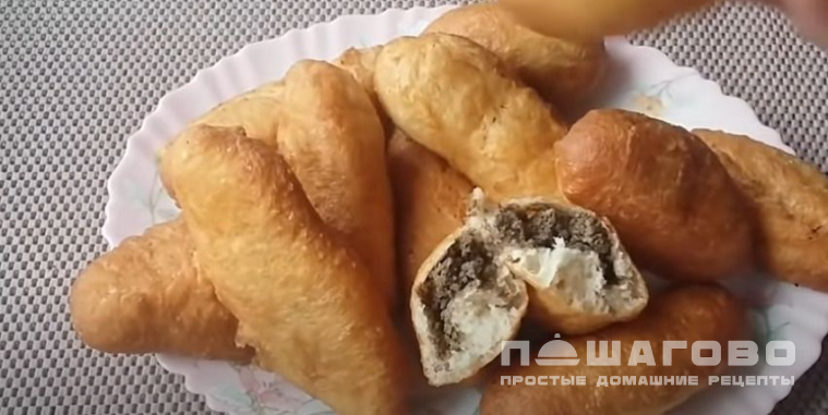 Ливерные пирожки из легкого говяжьего