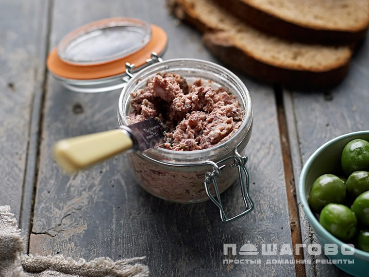 Паштет из свиного сердца