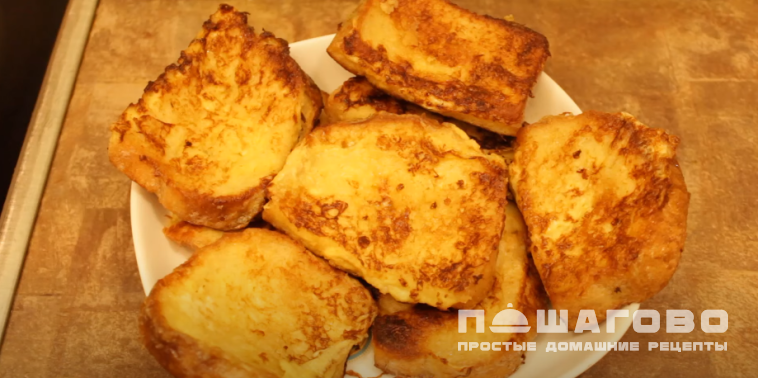 Гренки на сковороде
