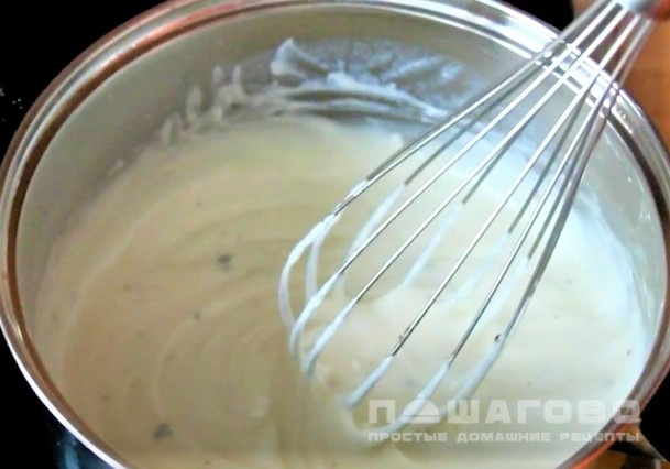 Соус Бешамель с мускатным орехом для жульена