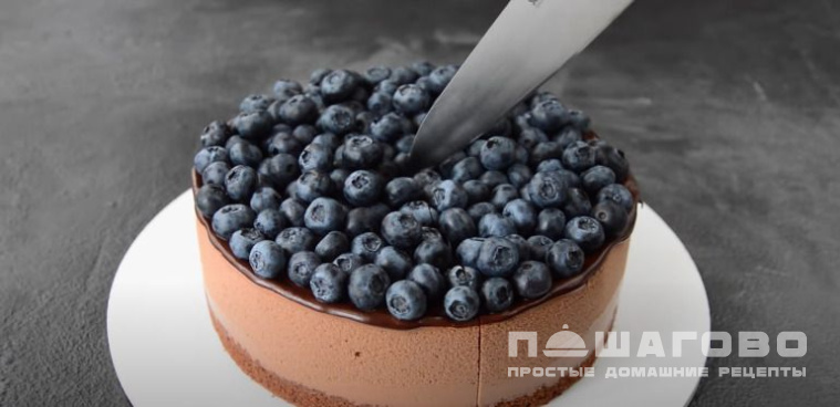 Торт-суфле с творогом