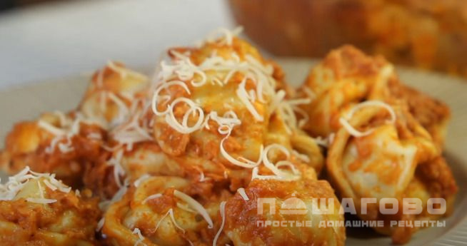 Пельмени запеченые
