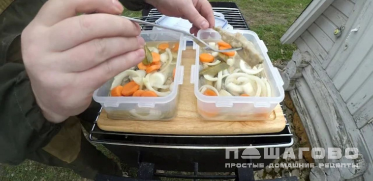 Корюшка маринованная по-питерски