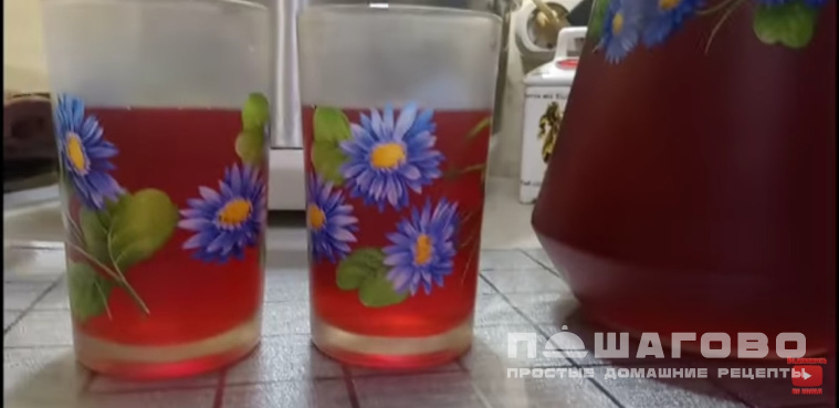 Компот из замороженных ягод