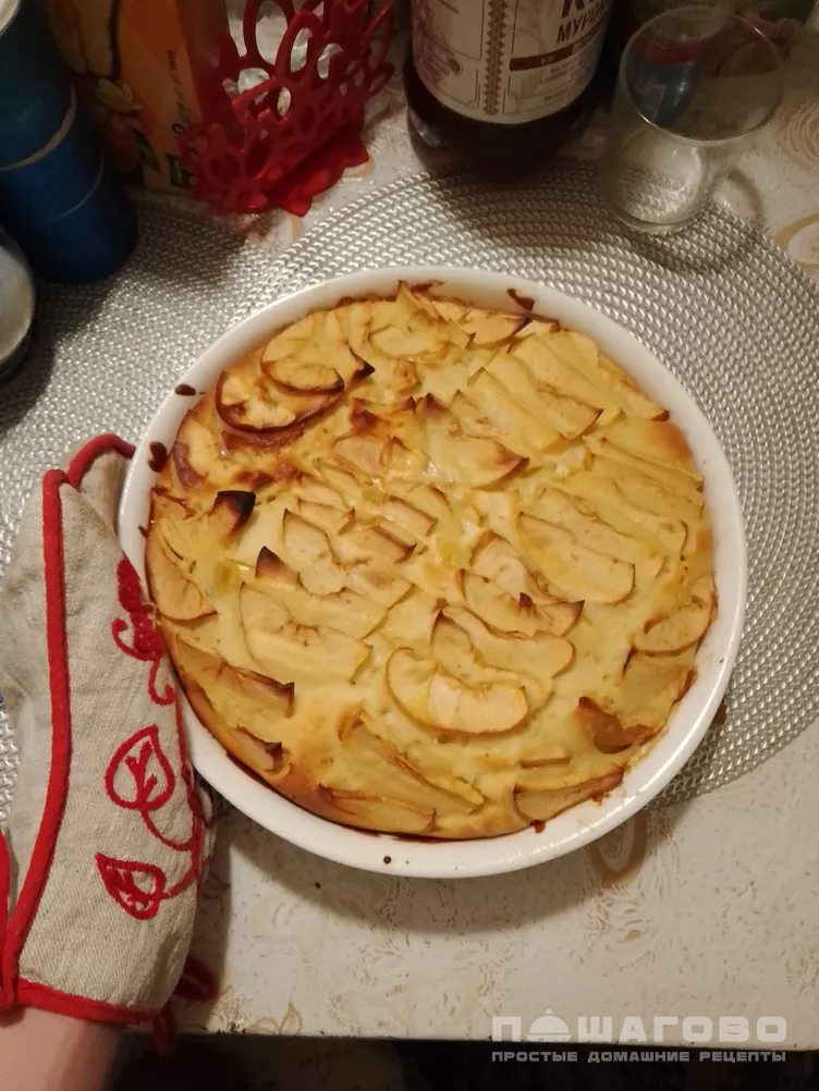 Шарлотки на кефире
