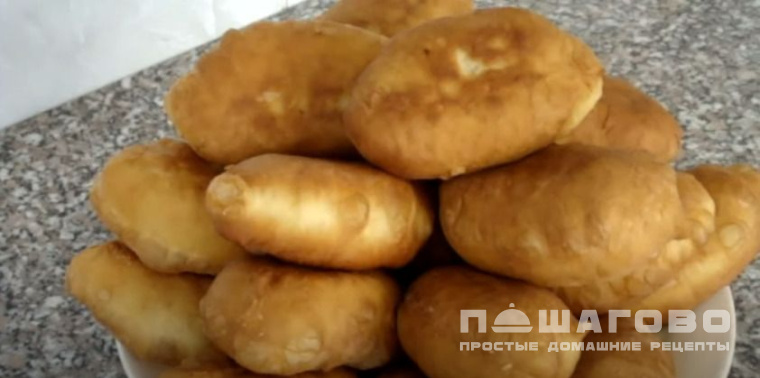 Тесто на кефире для пирожков на сковороде