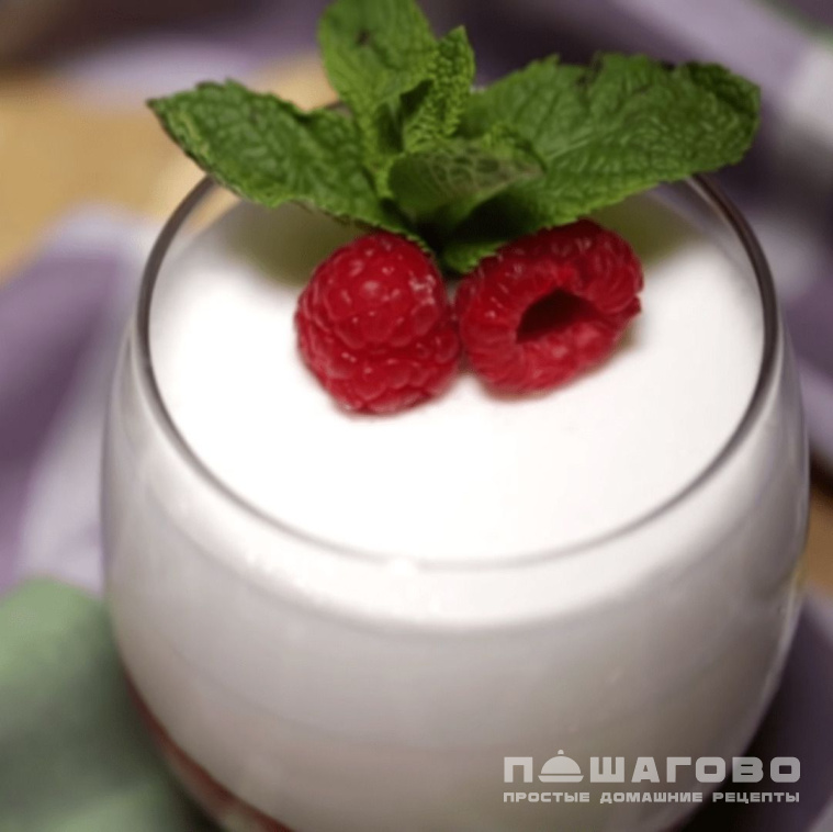 Молочный мусс