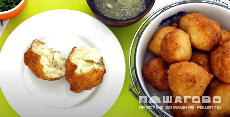 Пончики картофельные