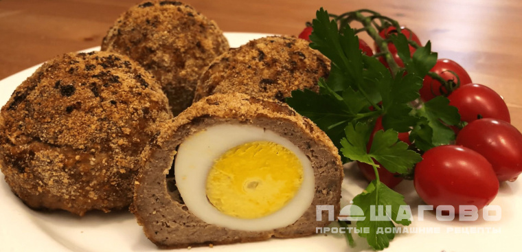 Котлеты с яйцом внутри
