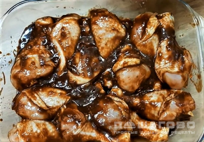 Маринад для курицы из соевого соуса
