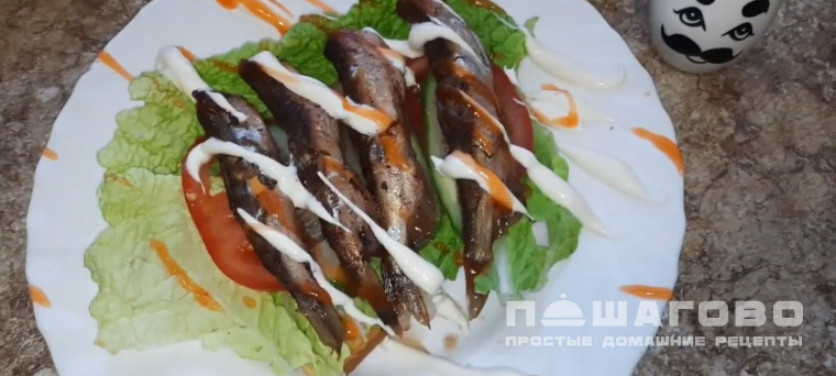 Шпроты из мойвы