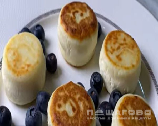 ПП сырники с рисовой мукой низкокалорийные