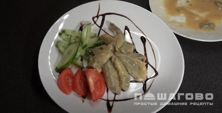 Минога в горчичном соусе