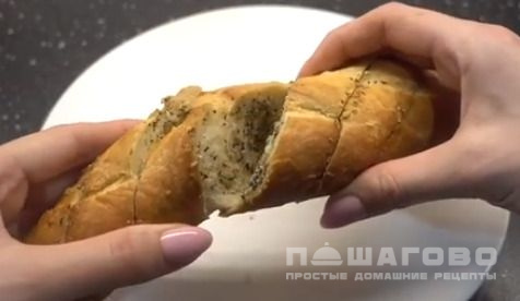 Багет с чесночным маслом