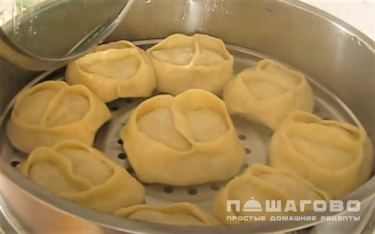 Тесто на манты