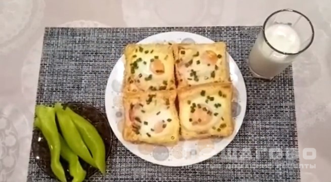 Горячие бутерброды с яйцом