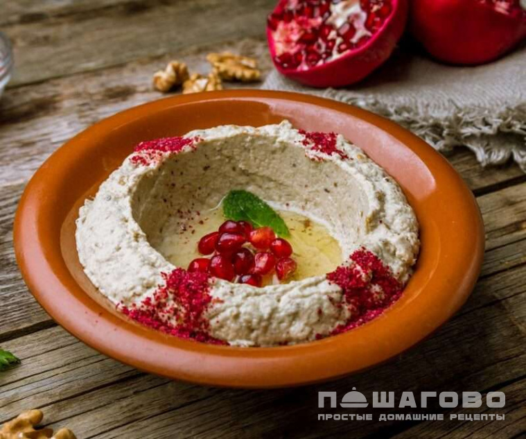 Мутабаль (закуска из баклажанов)