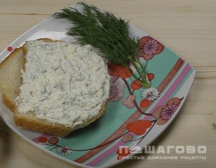 Творожная закуска с чесноком