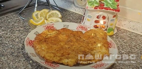 Шницель куриный по-венски