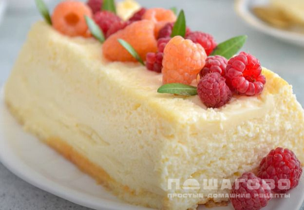 Диетическая творожная запеканка