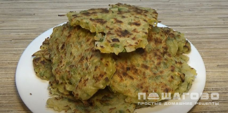 Постные драники из картошки без яиц