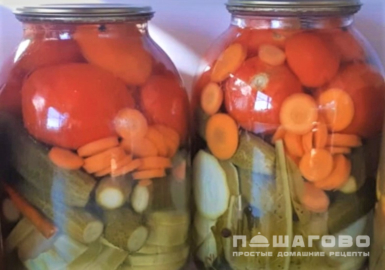 Маринованное овощное ассорти