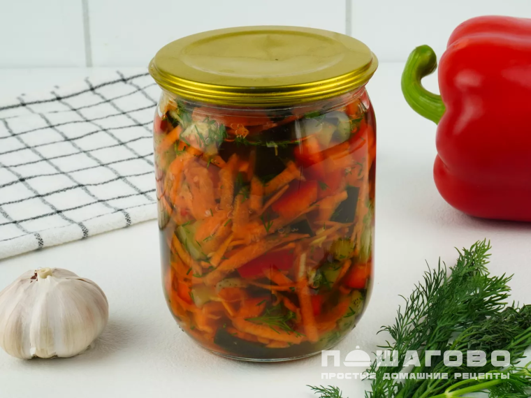 Маринованные баклажаны на зиму
