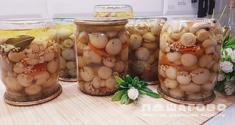 Шампиньоны консервированные