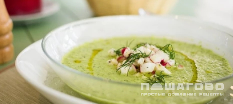 Гаспачо из огурцов