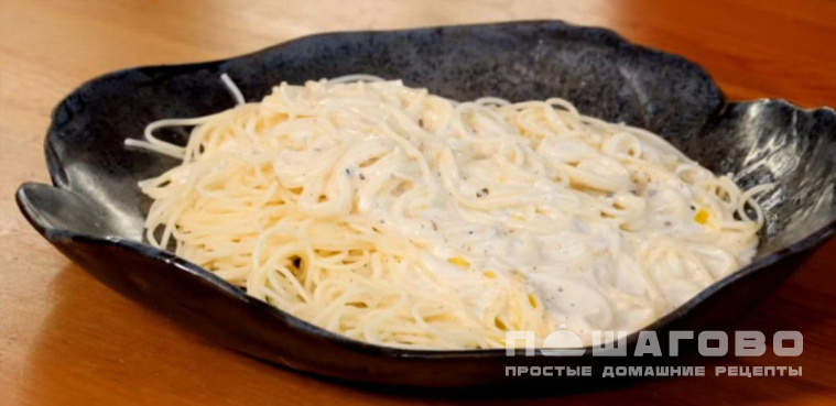Сливочно-сырный соус для пасты