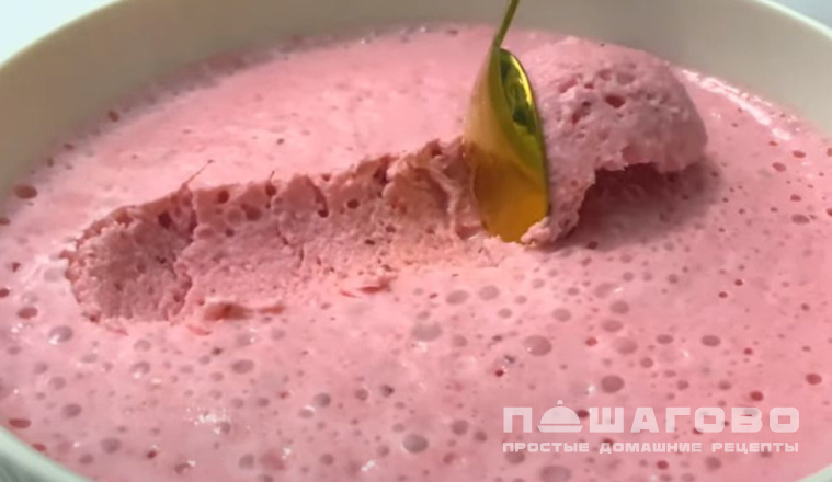 Клубничный мусс