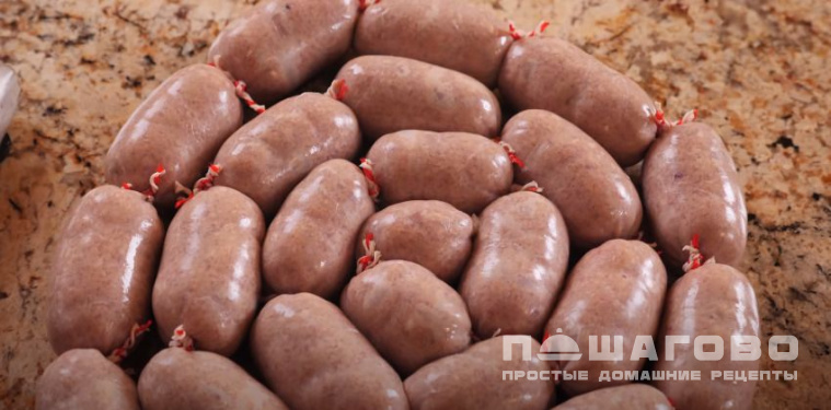 Колбаса из куриной печени