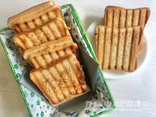 Хрустящие бутерброды в вафельнице