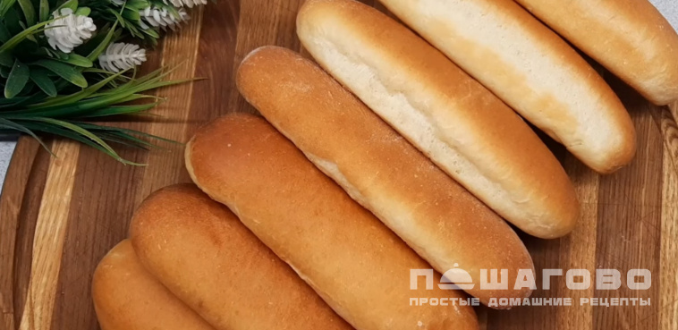 Простые булочки для хот-догов
