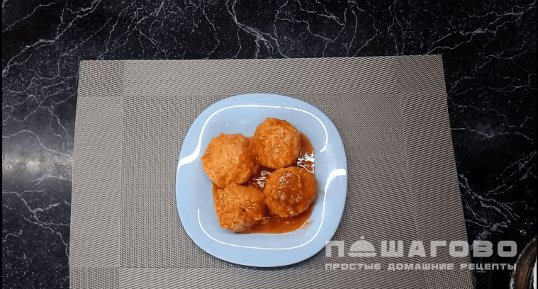 Тефтели из рыбного фарша с рисом