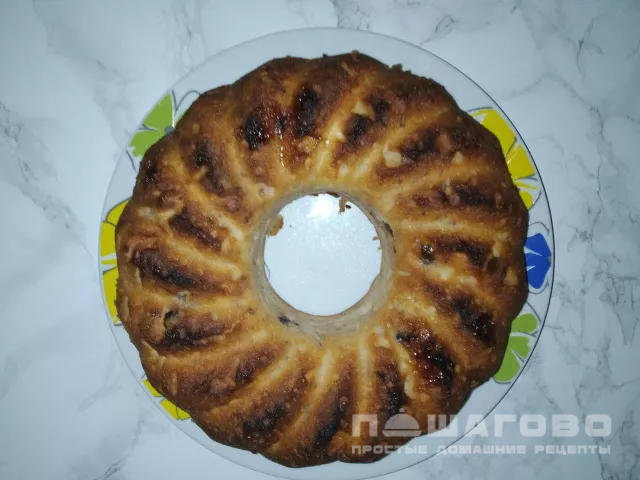 Творожная запеканка с ягодами смородины