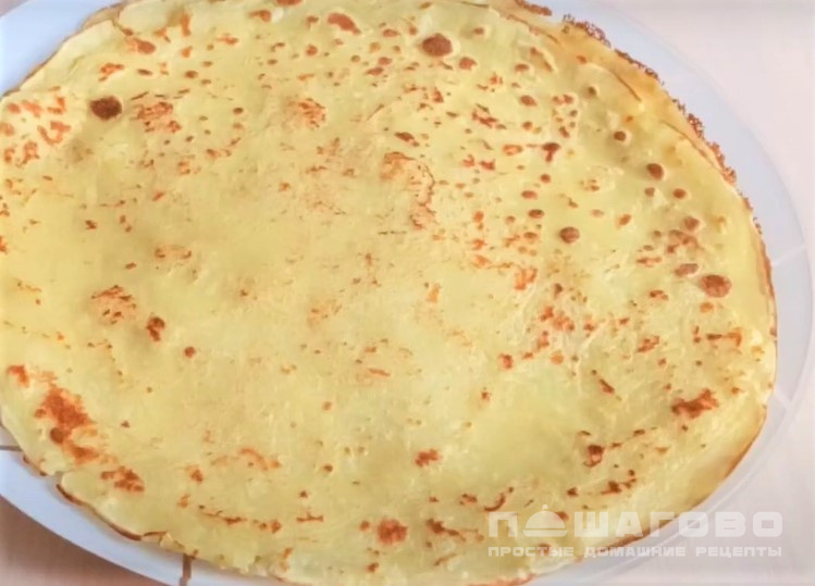 Картофельные блины на молоке