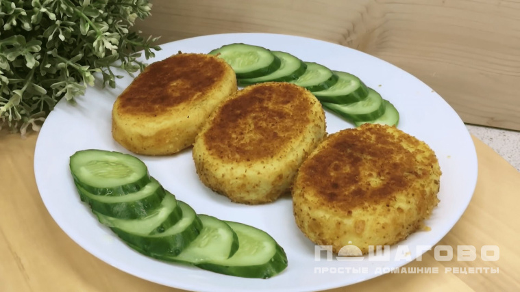 Картофельные зразы с грибами