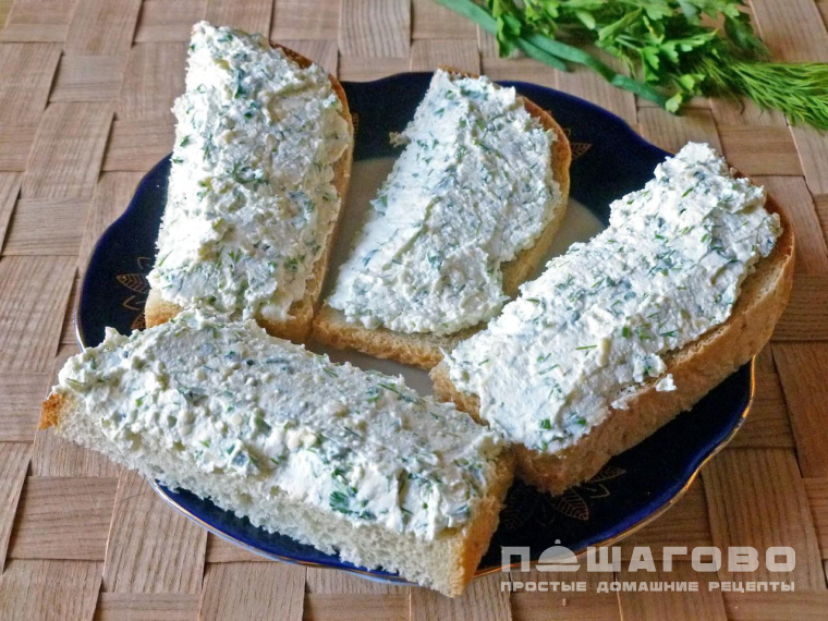 Намазка из кабачков, моркови и творога для бутербродов