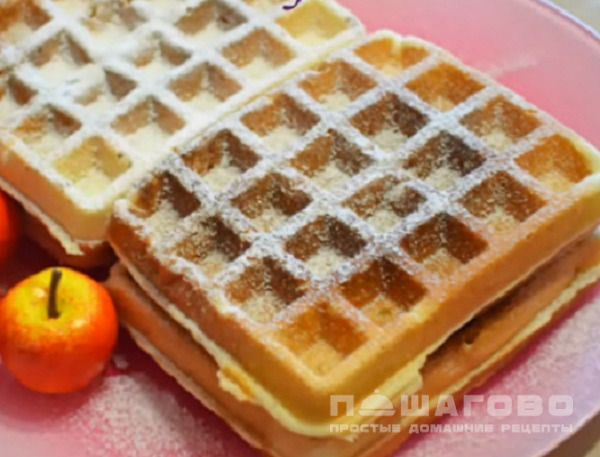 Медовые вафли
