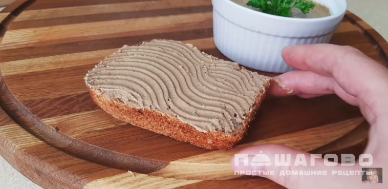 Паштет из куриной печени со сливками