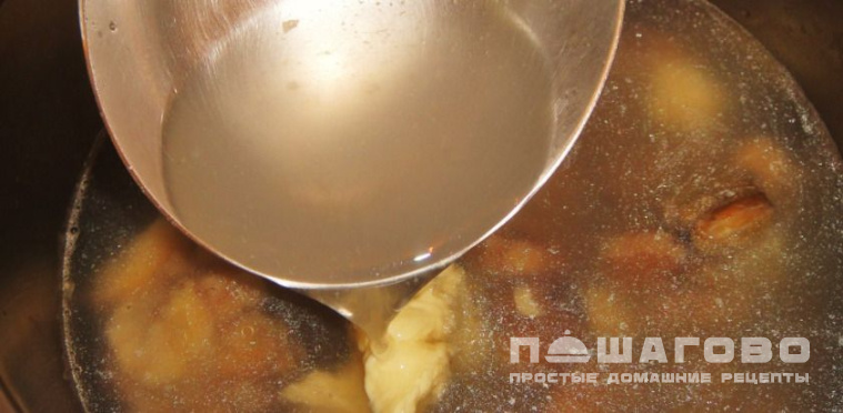 Бульон из каштанов