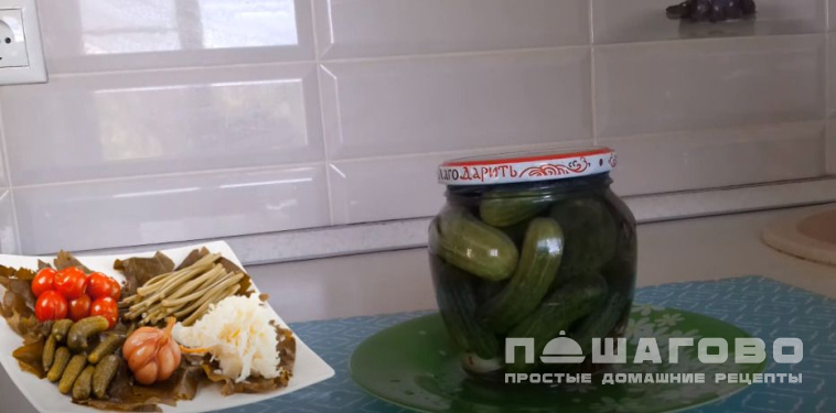 Огурцы маринованные «как в магазине»