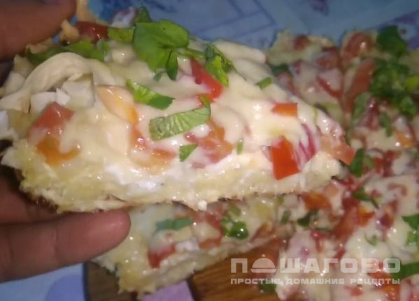 Пицца из лаваша