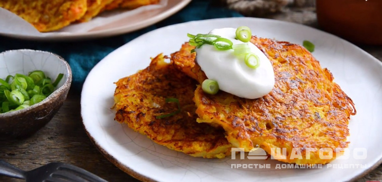 Драники картофельные с тыквой