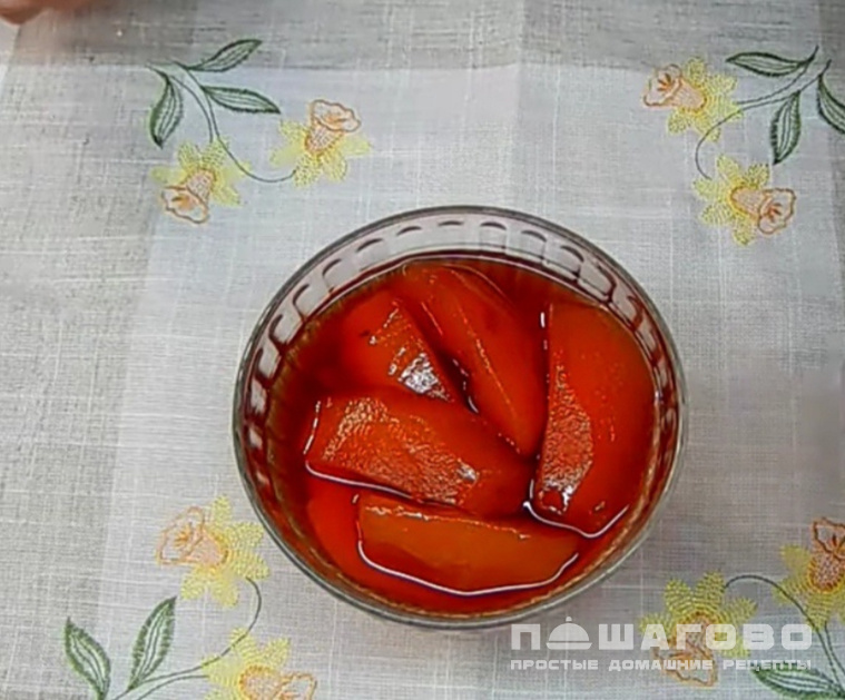 Варенье из айвы дольками