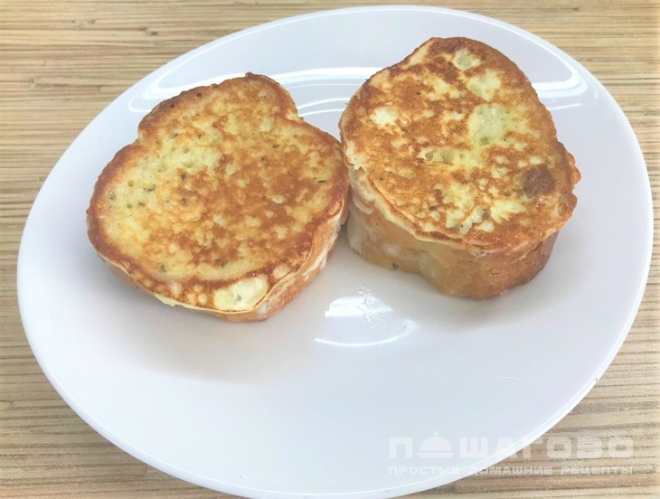 Гренки с сыром